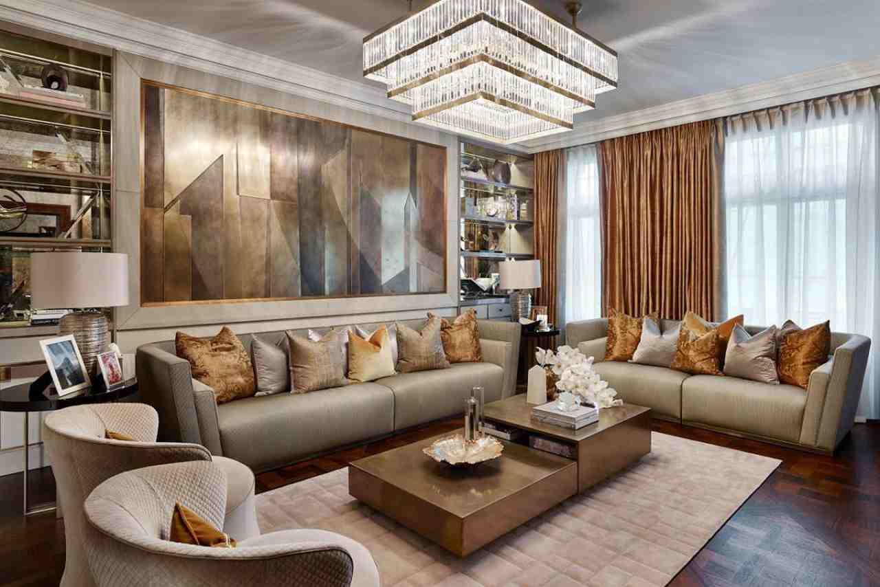 Стиль интерьера: contemporary luxury